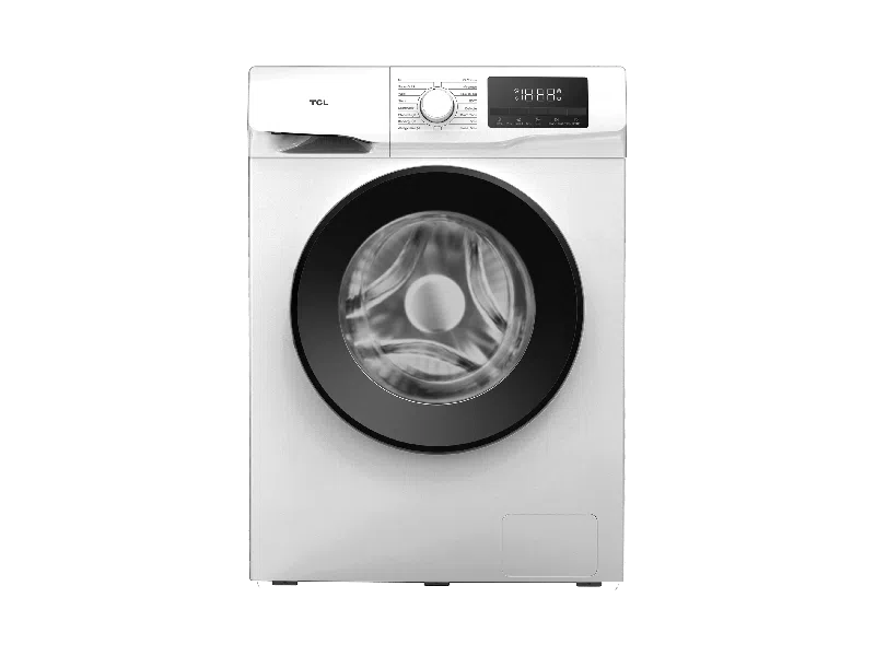 სარეცხი მანქანა  TCL P607FLW/PROMO | Washing Capacity(kg) 7 , Max Spain speed(rpm) 1400 , Number of knob programs 16, Digital Inverter Motor, Drum Clean, Sound off function, 24 hour delay, Memory Backup, Heat Sterilization | Sliver/White,  595*495*850