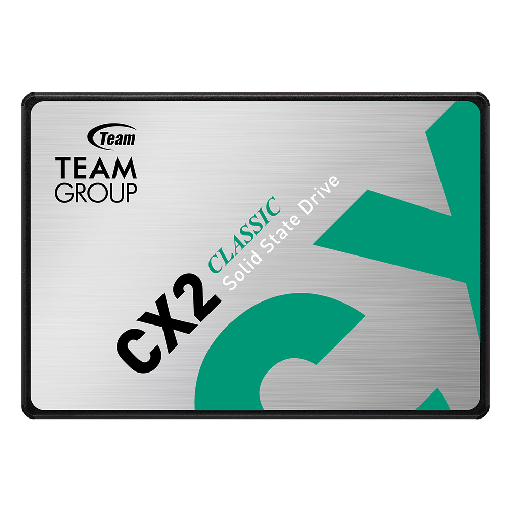 SSD დისკი TEAM 2.5" SATA3 CX2 2TB, T253X6002T0C101, R/W: up to 540/490 MB/s