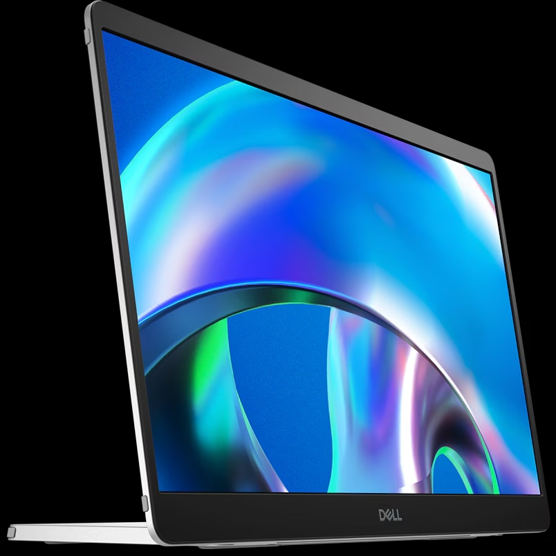 პორტატული მონიტორი Dell Pro 14 Plus Portable Monitor - P1425 (210-BQTB) | 14", WUXGA 1920 x 1200 at 60Hz, 400 cd/m2, 1,500:1, IPS, 7ms, 16:10, 178°/178°, Tilt 10° to 90°, 100% sRG, 2x USB-CPD65W,3Yrw