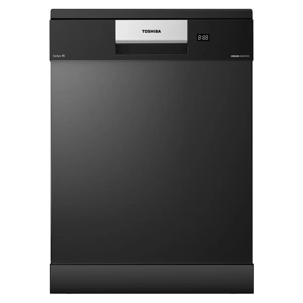 ჭურჭლის სარეცხი მანქანა Toshiba DW-14F6(B)-CIS/PROMO, A, 44Db, Dishwasher, Black