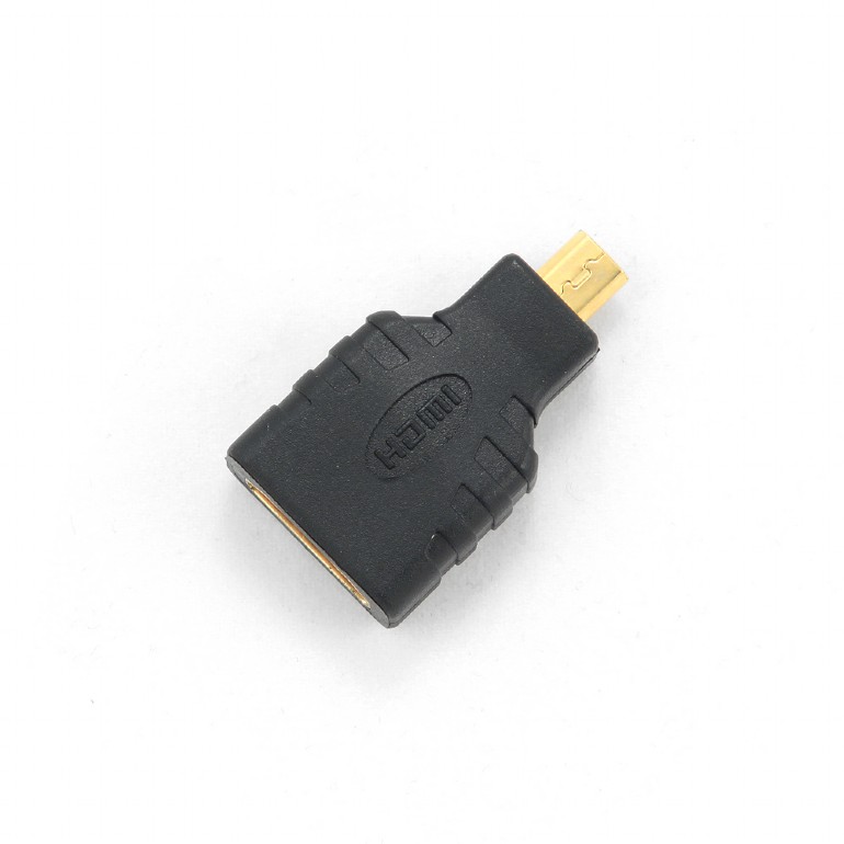 ადაპტერი Gembird Micro-HDMI (male) to HDMI (female) adapter (A-HDMI-FD) | Dimensions: 35 x 20 x 11 mm , Net weight: 7 g
