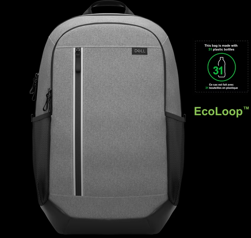 ნოუთბუქის ჩანთა  Dell (460-BFDD) Pro 14-16 Plus EcoLoop Urban Backpack - CP5625G | 27-liter capacity | 14"- 16" | Height 480.00 mm Width 315 mm Depth 210.00 mm