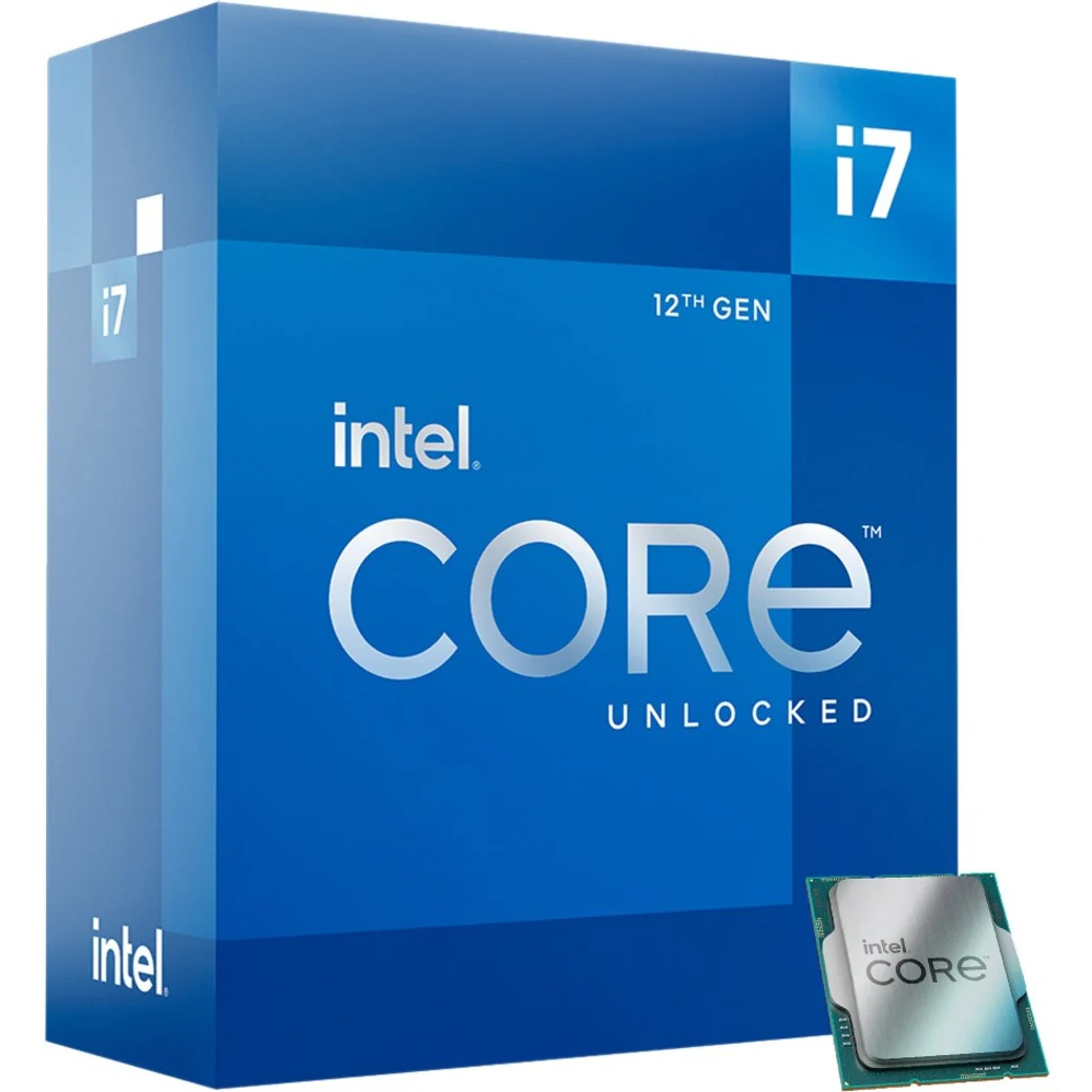 პროცესორი Intel Core i7 - 12700KF (CM8071504553829) | LGA 1700, 12-core, 3600 MHz, Turbo: 5000MHz, Golden Cove / Gracemont, L2 cache - 12 MB, L3 - 25Mb, 10 nm, TDP 190 W