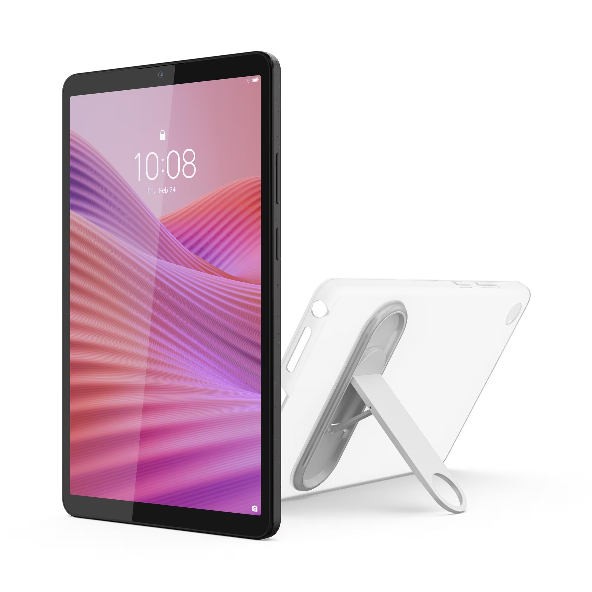 4G პლანშეტი LENOVO Tab One (ZAF10162UZ) | 8.7" HD (1340x800) IPS 480nits Anti-fingerprint, 60% NTSC, 60Hz, 10-point Multi-touch | MediaTek Helio G85, 4GB Soldered LPDDR4x, 128GB eMMC 5.1 | Nano-SIM & microSD Card Slot, microSD card, 2 side speakers, Microphone Mono , Front 2.0MP / Rear 8.0MP | Wi-Fi® 5, 802.11ac 1x1 + BT5.3, 4G LTE | Pen Not Supported, 1x USB-C® (Hi-Speed USB / USB 2.0), with charging, digital audio | with Case , Luna Grey | 211 x 124.8 x 8.5 mm, 320 g
