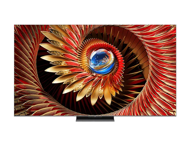 ტელევიზორი TCL 85C8K C8K Premium QD-MiniLED, 85", Smart TV, 4K UHD, HDMI, Bluetooth, WIFI, Black