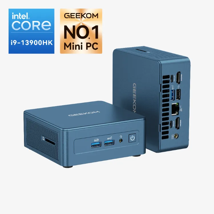 მინი კომპიუტერი GEEKOM Mini IT13 Mini PC 13th Gen Intel® Core i9-13900HK (32G RAM+ 1T SSD/ WIN11 Pro and Key Pre-Installed) (SKU: GMIT13I913900HK-321-EU