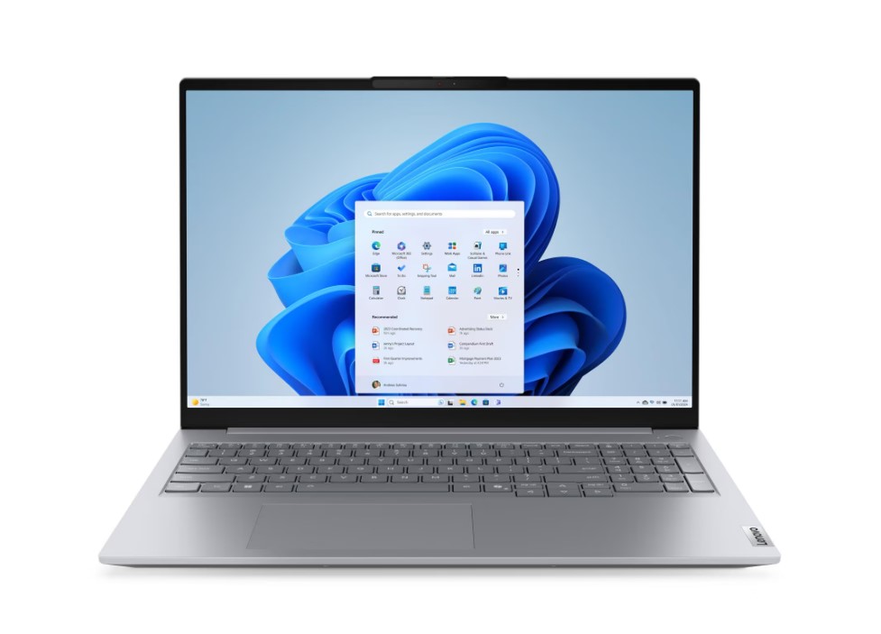 ნოუთბუქი / Lenovo / ThinkBook 16 G8 IRL (21SH00KCGX) / 16" WUXGA (1920x1200) IPS 300nits / 1x 16GB SO-DIMM DDR5-5200 / Intel® Core i5-13420H, 8C (4P + 4E) / 12T, P-core 2.1 / 4.6GHz