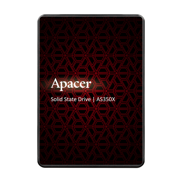 SSD დისკი Apacer AP256GAS350XR-1 256GB, 2.5, SATA 3.0, 3D TLC NAND chips, R/W:  560/540 MBps, random access: 38000/75000 Iops