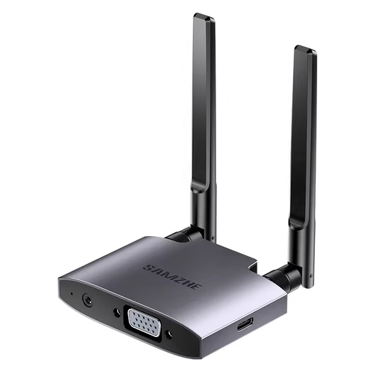 Wireless მიმღები ტელევიზორისთვის/მონიტორისთვის/პროეკტორისთვის Screen Mirror Sender SAMZHE (WP03) | HDMI Connection Computer to TV Projector Adapter | Resolution:4Kdecoding /1080p@60Hz