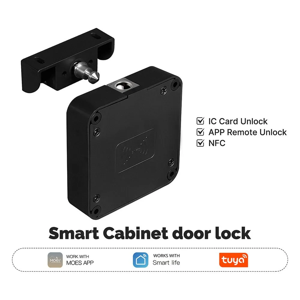 ჭკვიანი კარის საკეტი Moes Bluetooth Smart Cabinet door lock (BDL-L2-EN) | 