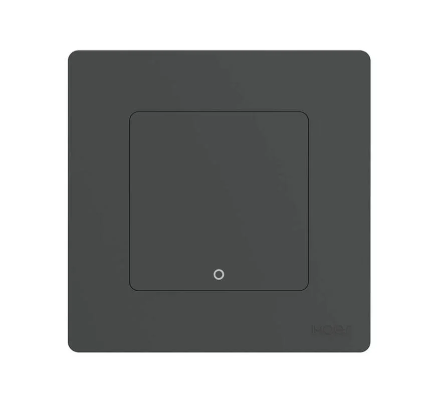 ჭკვიანი ჩამრთველი Moes WiFi Star Ring Smart Light Push Button Switch Grey (WS-SR-EU1-L-GY-MS)