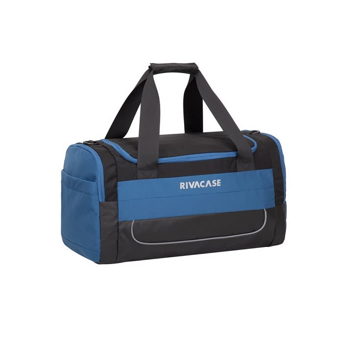 ჩანთა RIVACASE 5235 black/blue 30L Duffle bag 