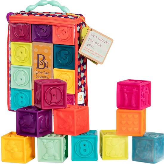 Btoys ONE TWO SQUEEZE, SOFT BLOCKS