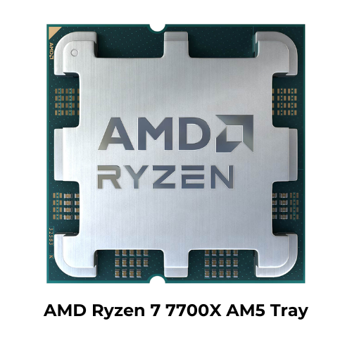 პროცესორი AMD Ryzen 7 7700X (100-000000591) | AM5, 8-core, 4500 MHz, Turbo: 5400MHz, Raphael, L2 cache - 8 MB, L3 - 32Mb, Radeon Graphics, 5 nm, TDP 105 W