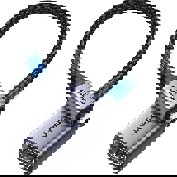 ადაპტერი UGREEN HD182 (65593), 8K Micro HDMI to HDMI Cable, 20cm, Grey/Black