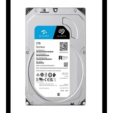მყარი დისკი SEAGATE  ST2000VX017 - 2TB  HDD SkyHawk Surveillance  3.5'', SATA 6Gb/s/ rpm 5400