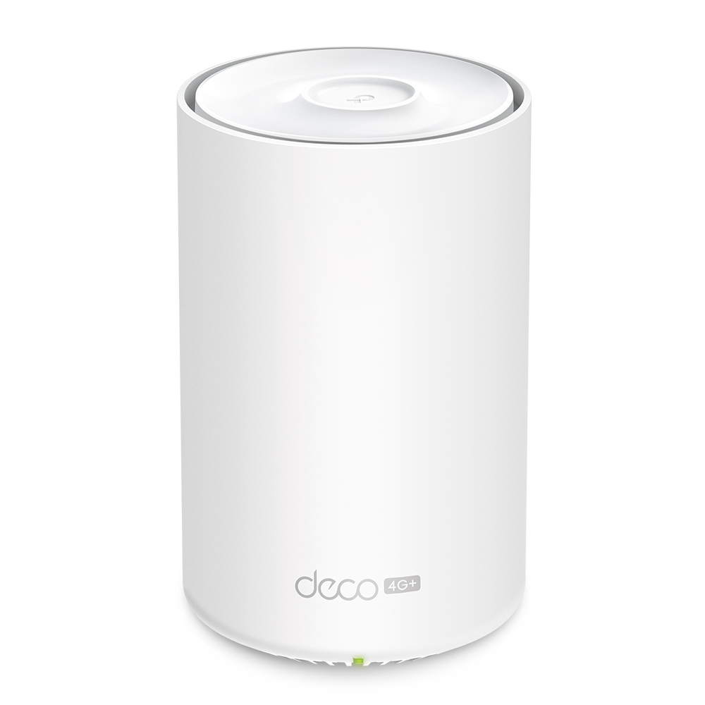 4G+ WiFi სისტემა Tp-Link Deco X10-4G | 4G+ AX1500 Whole Home Mesh WiFi 6 Gateway | 1201 Mbps (5 GHz) and 300 Mbps (2.4 GHz) | Coverage 190m²