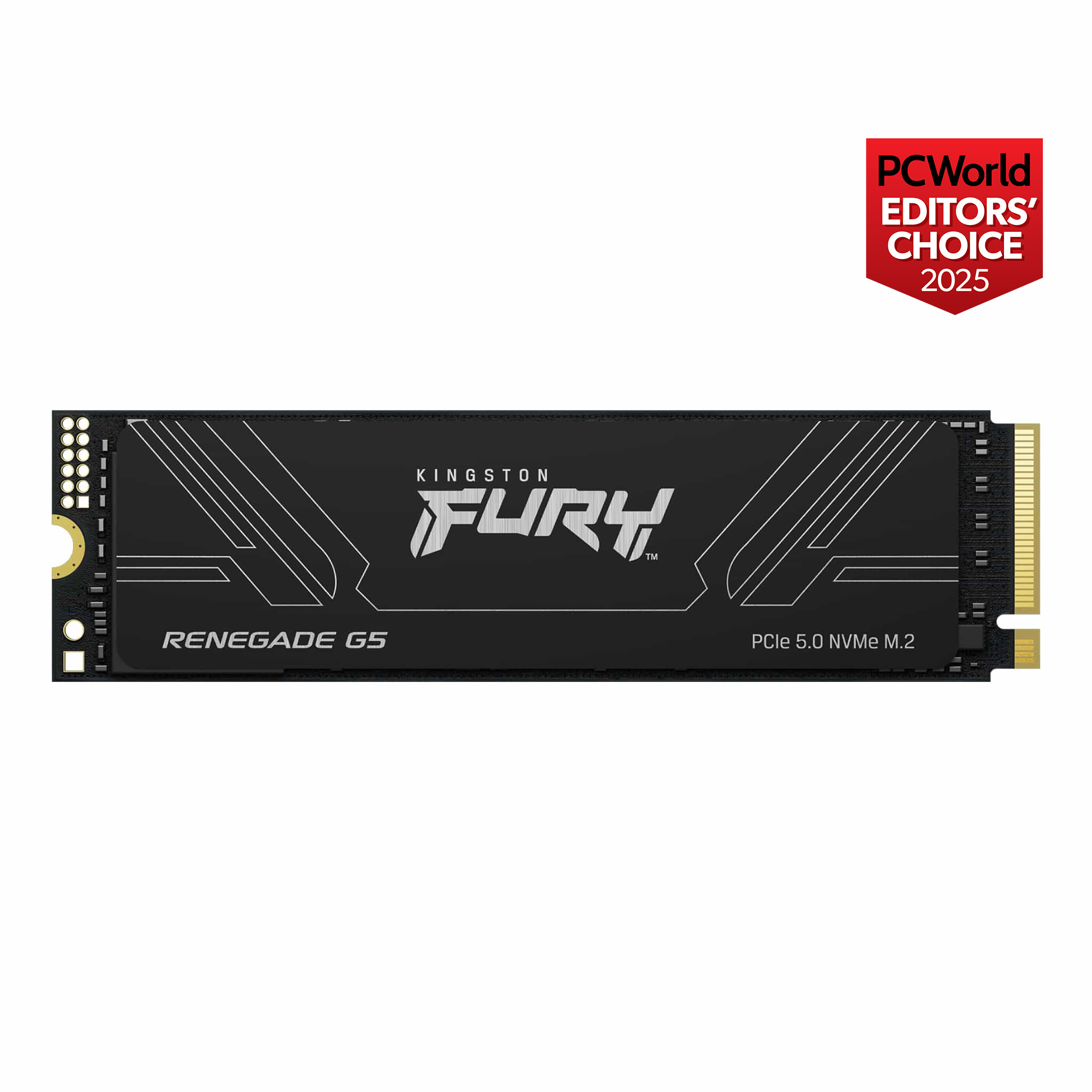 SSD დისკი Kingston FURY Renegade G5 PCIe 5.0 NVMe M.2 SSD 1024GB (SFYR2S/1T0) | Up to 14,200MB/s read, 11,000MB/s write