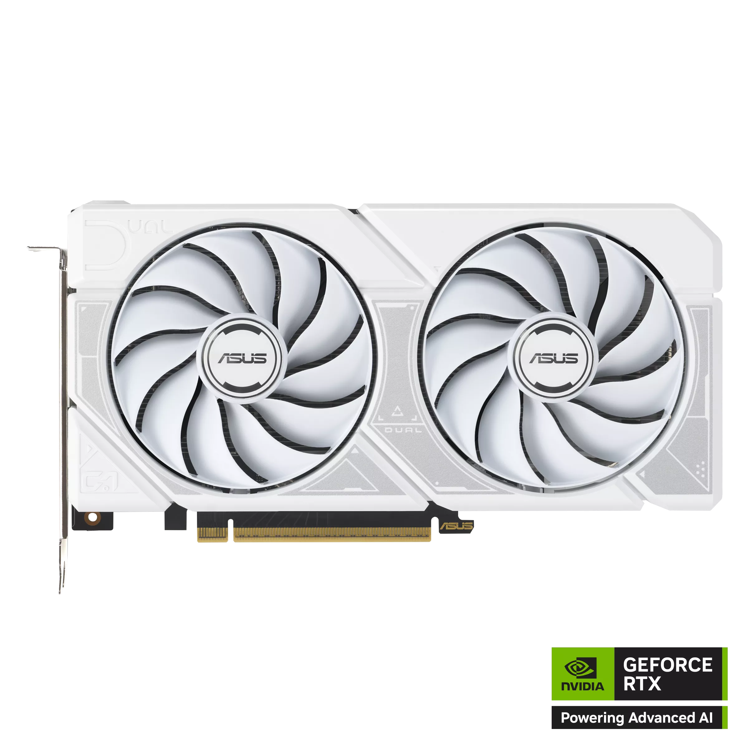 ვიდეო ბარათი ASUS Dual GeForce RTX™ 5060 Ti 16GB GDDR7 White OC Edition (90YV0MH6-M0NA00) | 2632MHz Default mode: 2602MHz (Boost Clock) | 1 (Native HDMI 2.1b) 3 (Native DisplayPort 2.1b) |  229 x 120 x 50mm