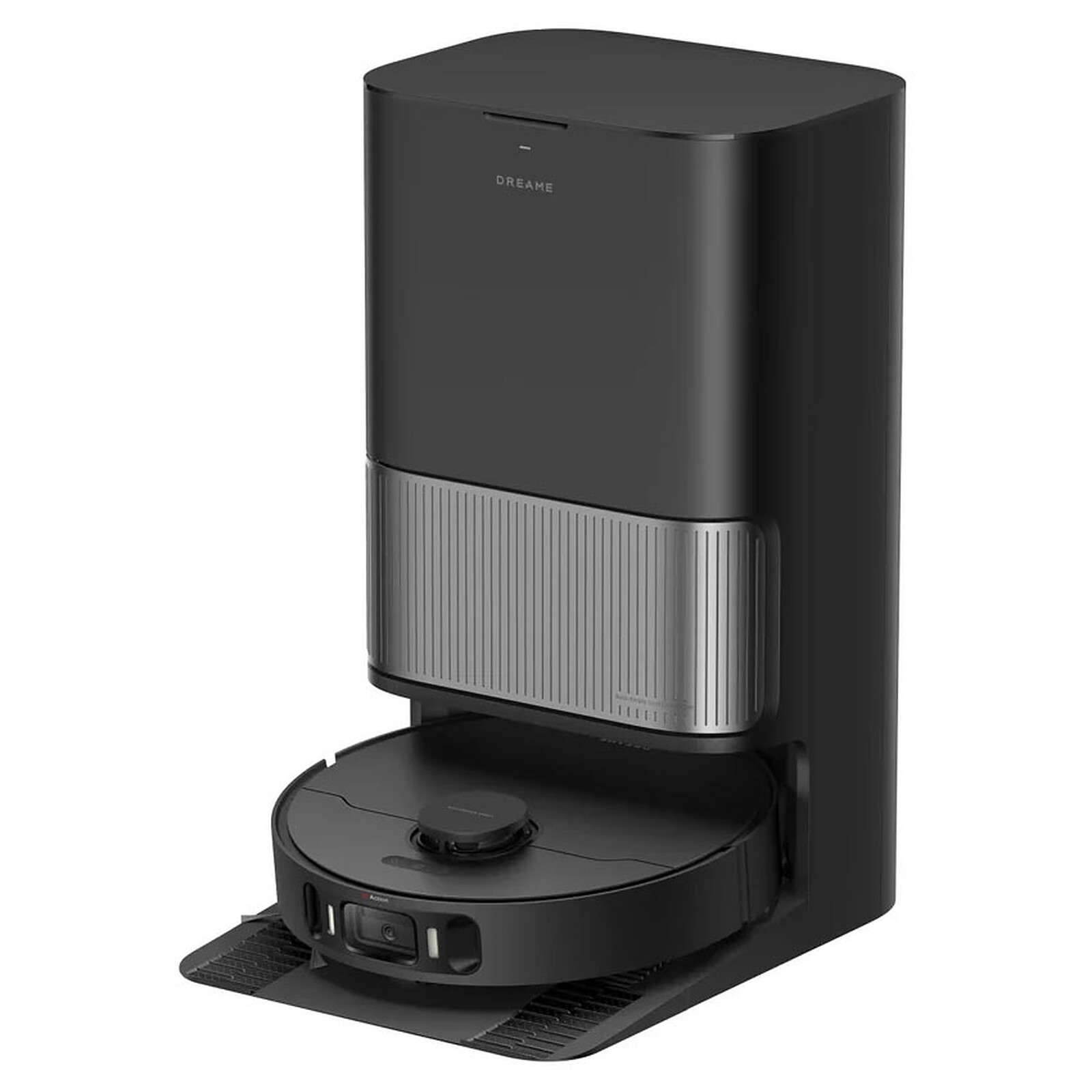 რობოტი მტვერსასრუტი Dreame Robot Vacuum L40 Ultra AE Black (RLL77SE) | სველი და მშრალი წმენდა, Vormax სისტემა 19,000 Pa შეწოვის სიმძლავრით, 5,200 mAh ბატარეა, 395 მლ მტვრის კონტეინერის ტევადობა, ამწევი რეზინის ჯაგრისი და TriCut 3.0 ჯაგრისი, MopExtend ტექნოლოგია, 3DAdapt ინტელექტუალური დაბრკოლებების თავიდან აცილების სისტემა (LDS+Laser), ინტელექტუალური RGB კამერა, ადაპტური ხალიჩის მოვლა.