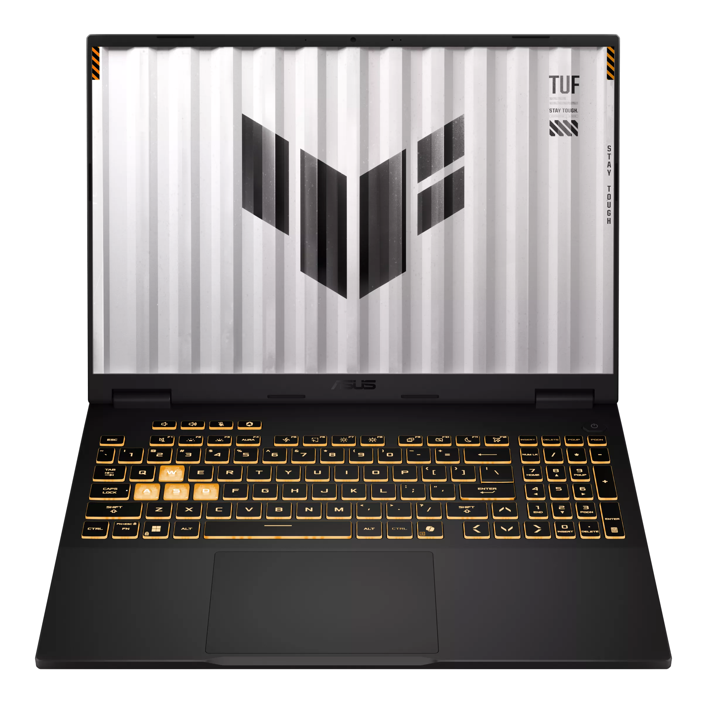 Gaming ნოუთბუქი ASUS TUF Gaming F16 (FX608JM-RV057) | 16-inch, FHD+ 16:10, 165Hz, G-Sync, i5-13450HX, 32GB DDR5-5600 SO-DIMM, 1TB PCIe® 4.0 NVMe™ M.2 SSD, RTX™ 5060 8GB GDDR7 | RJ45 LAN port, Wi-Fi 6E(802.11ax) (Triple band) 2*2 + Bluetooth® 5.4 | 1x Thunderbolt™ 4, 3x USB 3.2 Gen 2 Type-A, 1x USB 3.2 Gen 2 Type-C |  Jaeger Gray