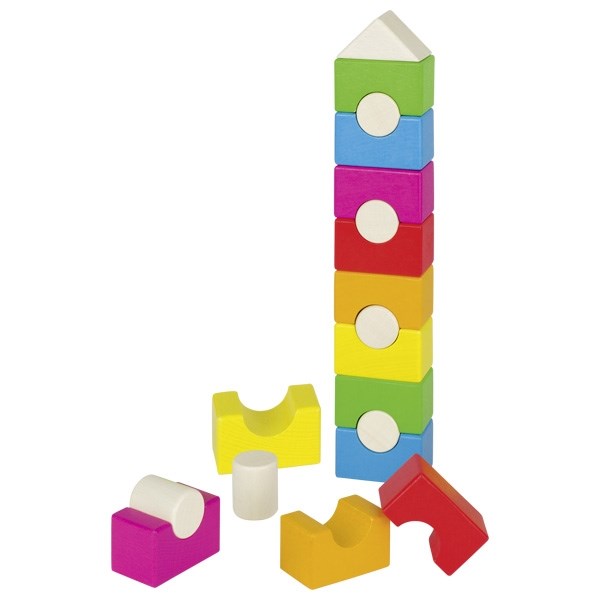 goki Stacking tower, rainbow house 58587