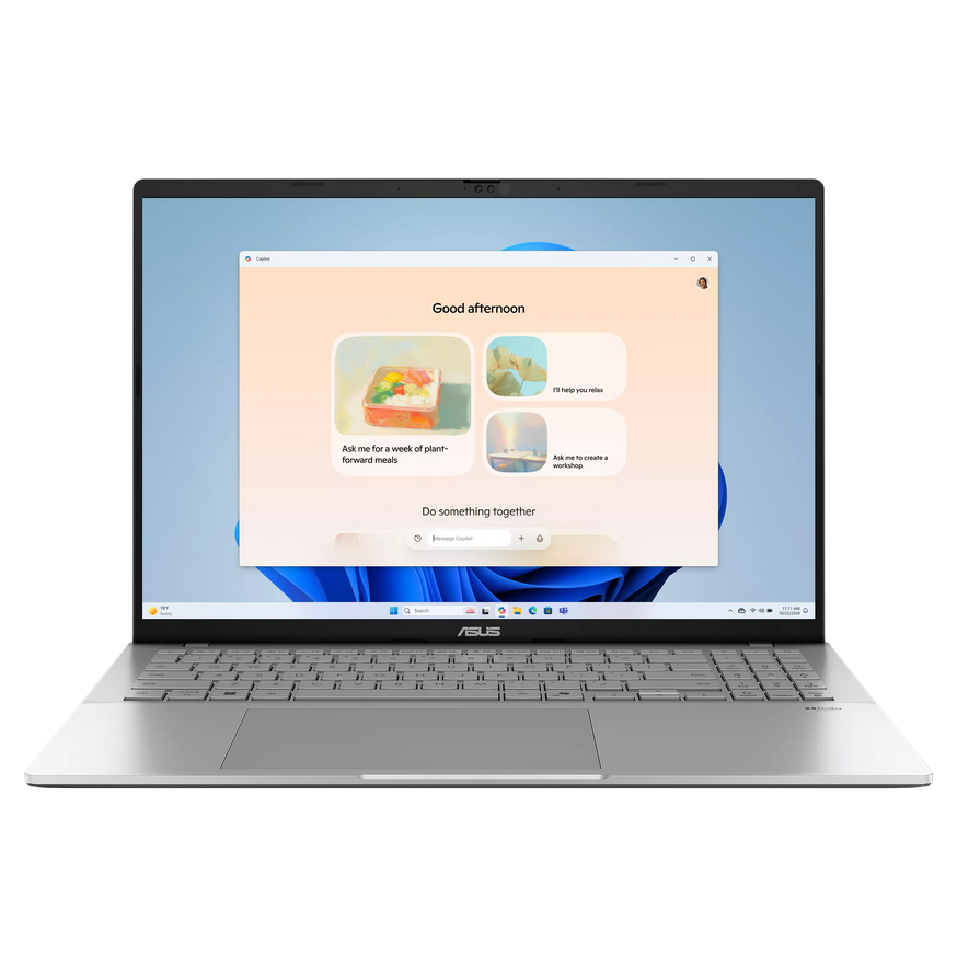 ლეპტოპი ASUS S3607CA Vivobook S16 Matte Gray (S3607CA-SH079)  16" 1920x1200 (WUXGA), OLED, Intel Core Ultra 5 225H, 1700 MHz, 16 GB DDR5, 1TB SSD, Intel Arc 130T, Wi-Fi, Bluetooth, without OS, grey