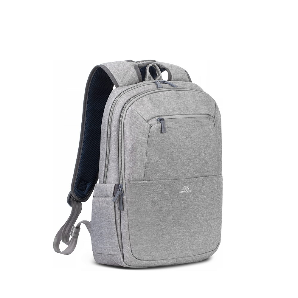 ნოუთბუქის ჩანთა ზურგჩანთა რუგზაკი  RIVACASE 7760 grey Laptop backpack 15.6" (4260403571897)