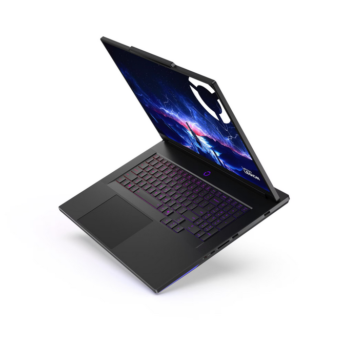 ლეპტოპი Lenovo Legion 9 18IAX10 (Model: 83EY0029RK) | 18" WQUXGA (3840x2400) IPS 520nits Glossy, 100% DCI-P3, 240Hz / 440Hz , Dolby Vision®, G-SYNC®, DisplayHDR™ 400 |  Intel Core Ultra 9 275HX, 24C / 24T, up to 5.4GHz, 36MB Intel Smart Cache | 64GB (2x 32GB) SODIMM DDR5-5200 | 2TB SSD M.2 2280 PCIe 5.0x4 Performance NVMe + 2TB SSD M.2 2280 PCIe 4.0x4 NVMe | NVIDIA GeForce RTX 5080 16GB GDDR7, Boost Clock 2287MHz, TGP 175W, 1334 AI TOPS | 2YrW