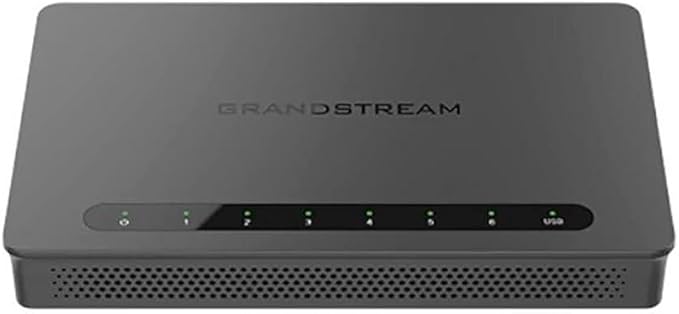 მულტი-WAN რუუტერი Grandstream GWN7002 Wired Router, 2x SFP, 4x GbE WAN/LAN, 1x PoE-In, 2x PoE-Out, 2.2Gbps NAT routing, 60K NAT sessions, VPN (530Mbps), DPI, SDN