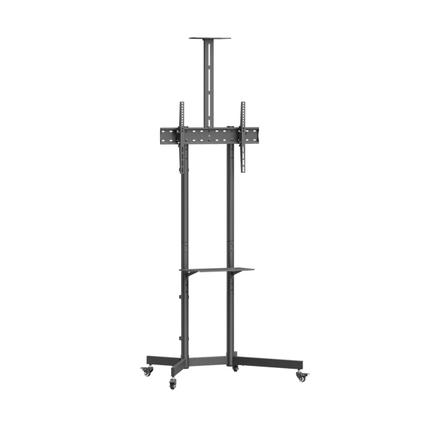 ტელევიზორის სადგამი FLOOR MOBILE MOUNT SBOX FS-401-2 | Minimum VESA: 100x100  Maxiumum VESA: 600x400 | Maximum load (kg): 45 | Minimum screen size: 37'' / 94 cm  Maximum screen size: 70'' / 178 cm | Vertical tilt: +12° / - 12° | Height adjustment: 1337-1445mm