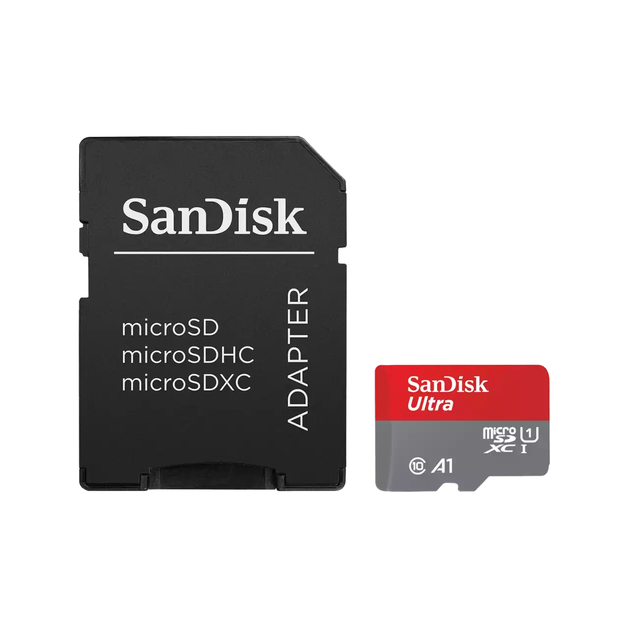 ფლეშ მეხსიერების ბარათი SanDisk Ultra microSD with SD Adapter - 128GB (SDSQUAB-128G-GN6MA) | Up to 140MB/s