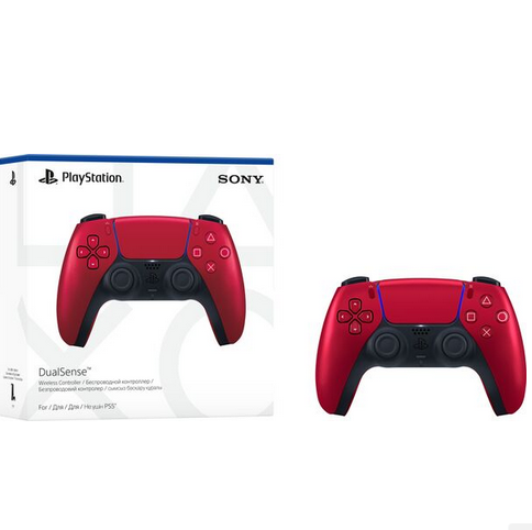 ჯოისტიკი/კონტროლერი SONY  Playstation DualSense PS5 Wireless Controller Volcanic Red /KIA/PS5 (0711719575948)