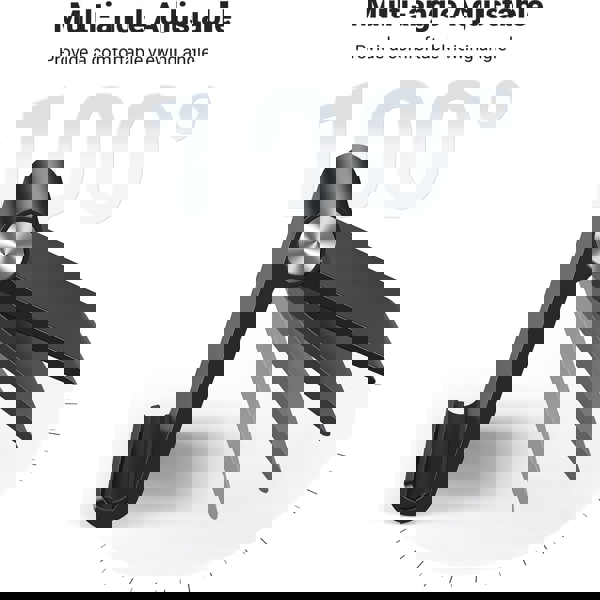 პლანშეტის დამჭერი UGREEN LP115 (50748), Multi Angle Adjustable Portable Stand, Black