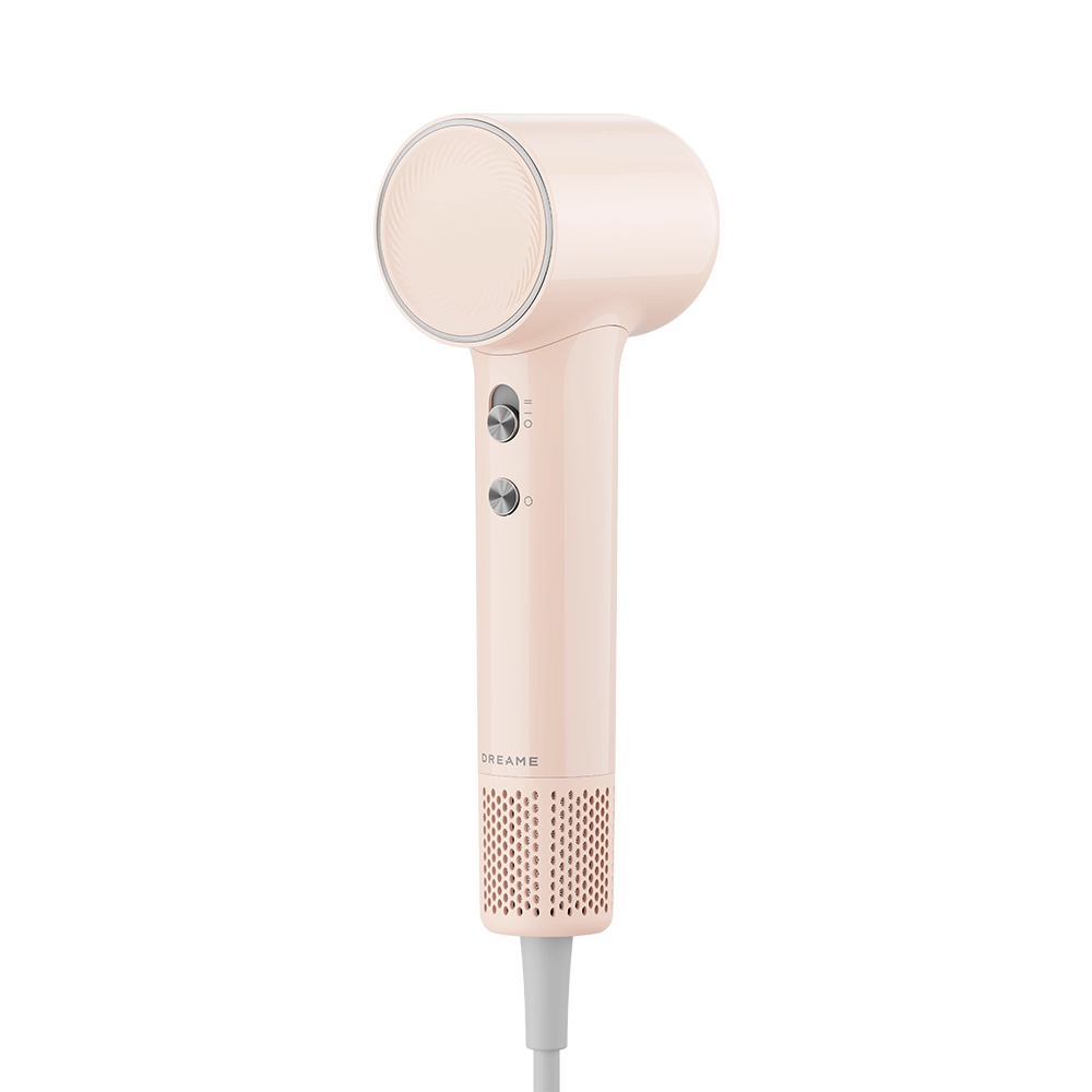 თმის საშრობი Dreame Нairdryer Mini Pink (AHG11A) (6978515251238)  | ძრავი:1200 W, ძრავის ბრუნი: 100 000 ბრ/წთ,ჰაერის სიჩქარე: 70 მ/წმ,ხმაური: <58 dB,წონა: 270 გ