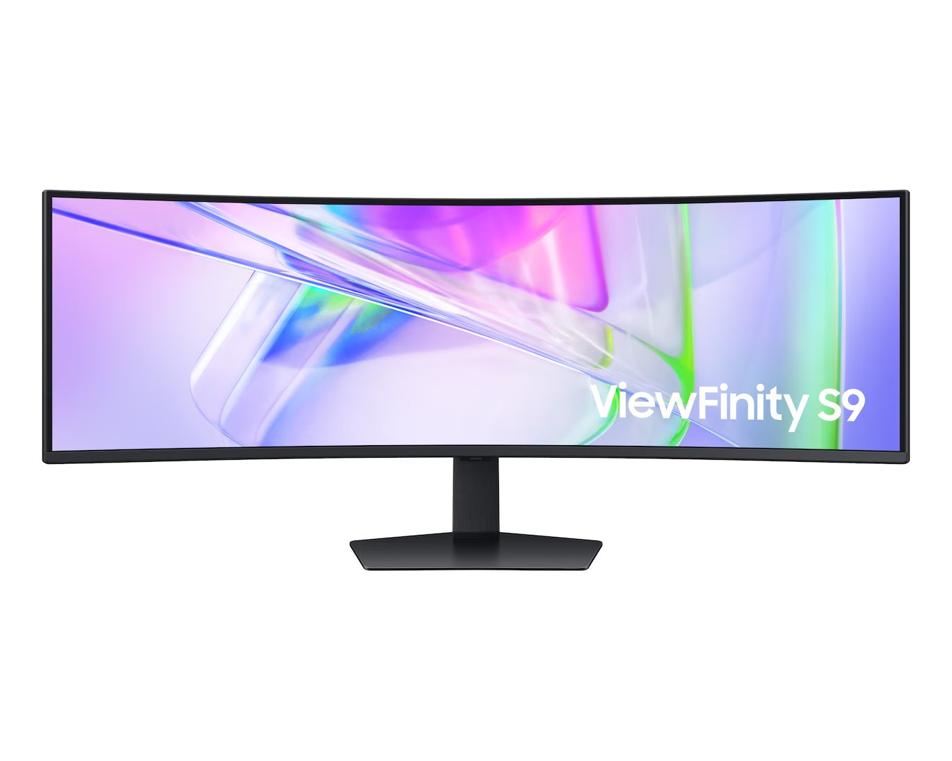 მონიტორი Samsung ViewFinity S9 (LS49C950UAIXCI) | 49", 5120 x 1440 (DQHD), Curved, 32:9, VA, 350 cd/m², Max 120 Hz, 5 ms (GTG), 3000:1 | DisplayPort, two HDMI ports, a USB port, and a USB Type-C port with 90W charging support