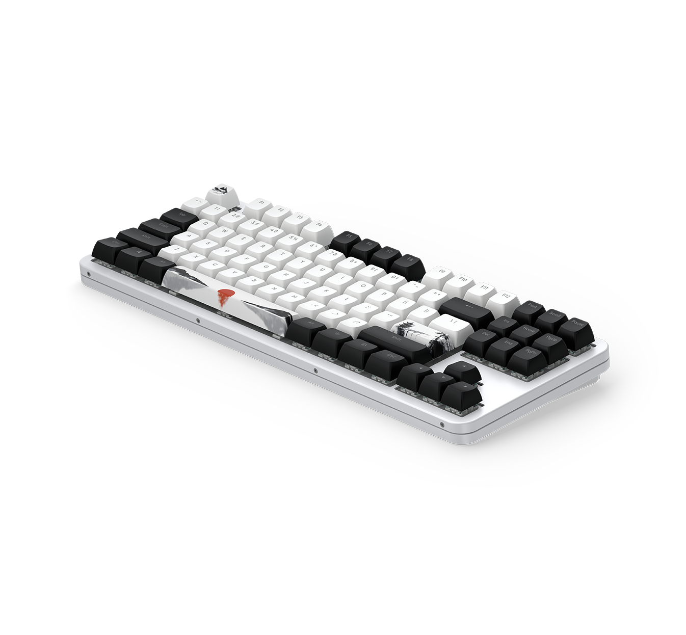 სადენიანი მექანიკური კლავიატურა Dark Project 87 Fuji V2 (DPKB_FUJI_87_ANSI) | Case Metal Skeleton, Switch g3ms Sapphire — Pre-lubed, Keycaps Double-shot Shine-through | 1.8 m Braided, Detachable USB-C to USB-A