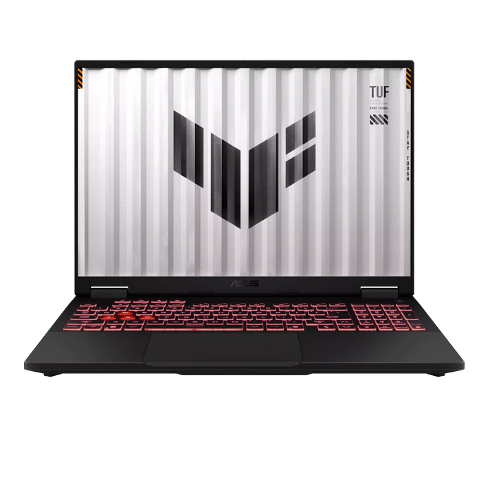 GAMING ლეპტოპი ASUS FA608PP TUF Gaming A16 (2025) (FA608PP-RV019) | 16"  FHD+ 16:10 (1920 x 1200, WUXGA), IPS-level, Anti-glare display, 165Hz, G-Sync, MUX Switch + NVIDIA | AMD Ryzen™ 9 8940HX Processor 2.4GHz (80MB Cache, up to 5.3GHz, 16 cores, 32 Threads)| 16 GB DDR5 |  1 Tb SSD | GeForce RTX 5070 8192 MB |  Wi-Fi, Bluetooth, without OS, Jaeger Gray 2YrW
