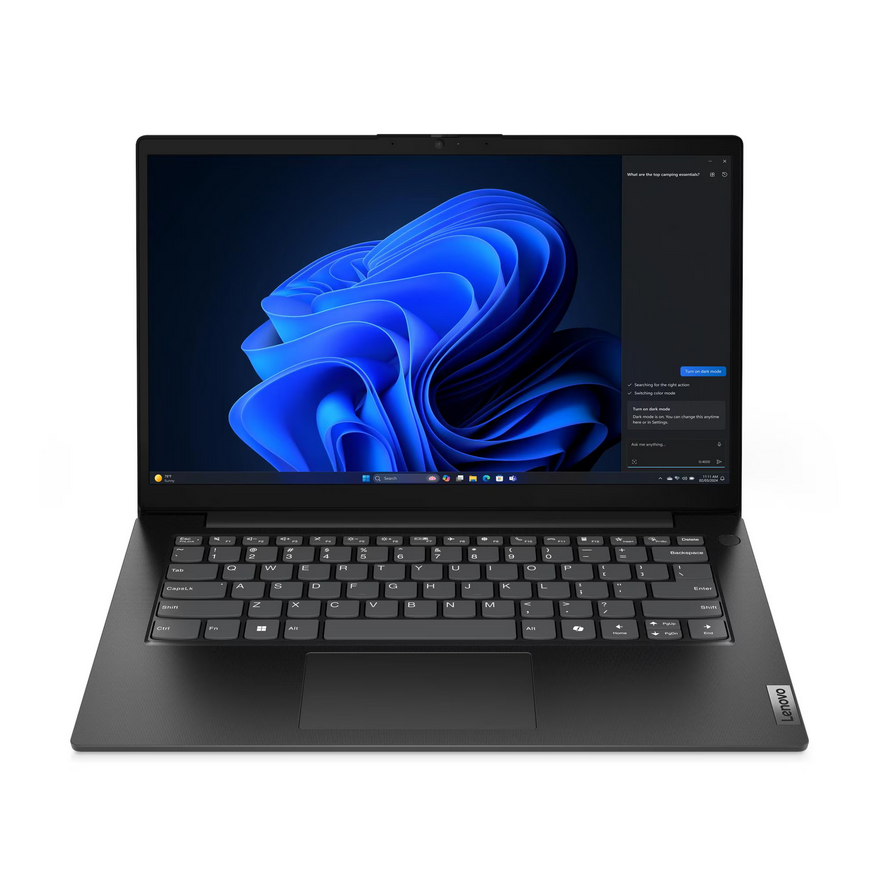 ლეპტოლი Lenovo V14 G5 IRL (Model: 83GU0085FW) | 14" FHD (1920x1080) IPS 300nits Anti-glare | Intel Core i5-13420H, 8C / 12T, P-core up to 4.6GHz 12MB Intel Smart Cache | 1x 16GB SODIMM DDR5-5200 | 512GB SSD M.2 2242 PCIe 4.0x4 NVMe | Integrated Intel UHD Graphics | Business Black |  2YrW