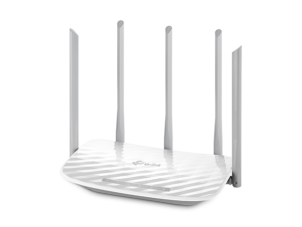 WiFi როუტერი TP-Link | Archer C60 | AC1350 Wireless Dual Band Router | 2.4GHz band (450Mbps) and the 5GHz band (867Mbps)