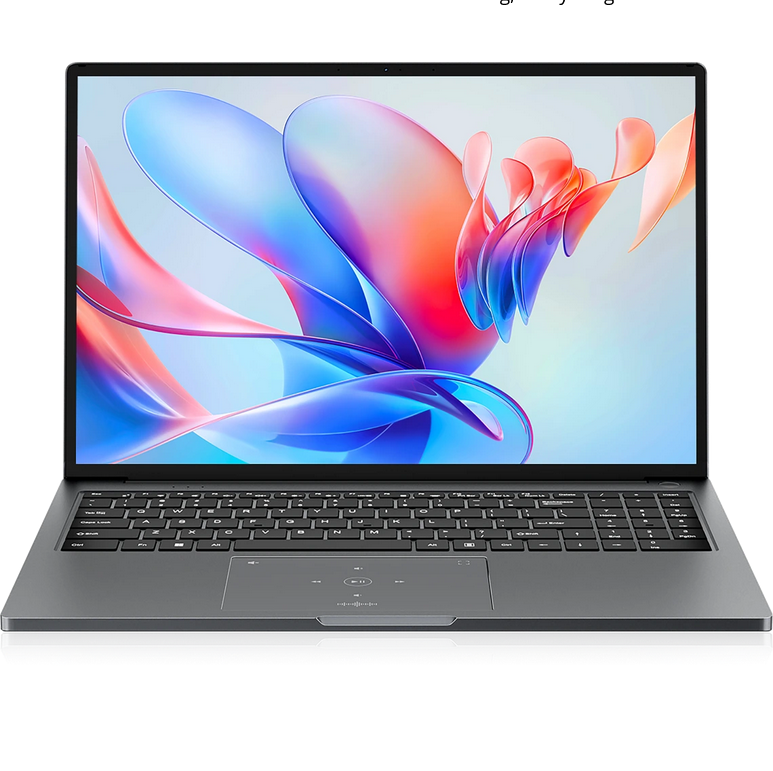 ლეპტოპი BlackView Acebook 12  16'' (1920*1200) WUXGA IPS I5-12450H 16GB 512GB SSD  Intel UHD Graphics WIN 11 PRO Starry Grey (6931548319917) 2YrW