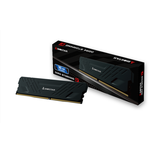 ოპერატიული მეხსიერება BIOSTAR Heatsink DDR4 Storming V 8GB 3200MHz CL 16/22 (მოდელი/PN-DO32NU4H08)