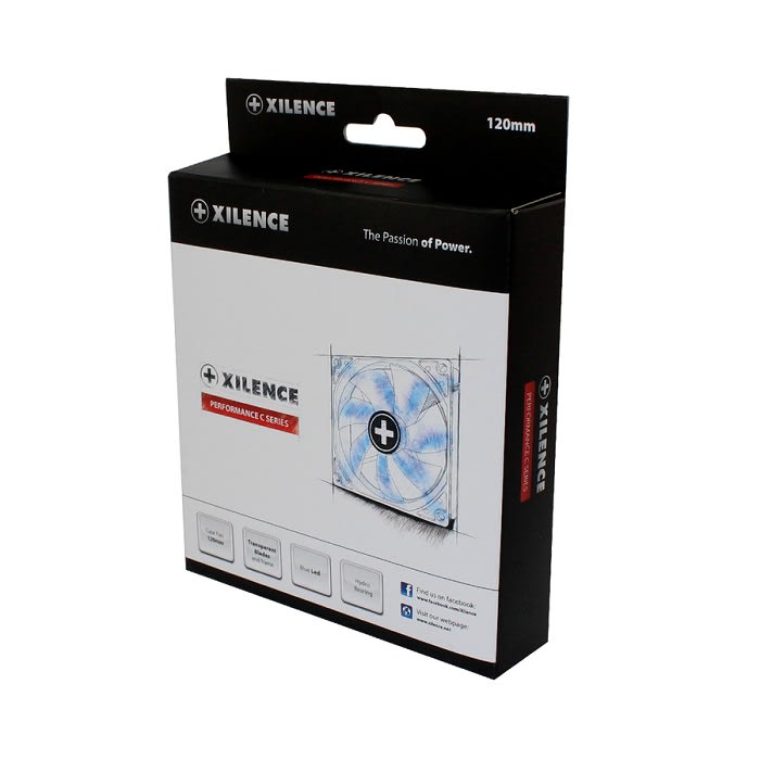 კეისის ქულერი XILENCE, XF044 | XPF120.TBL, 120 x 120 x 25,  Small 3 PIN + BIG 4 PIN, 1.800 ± 10%