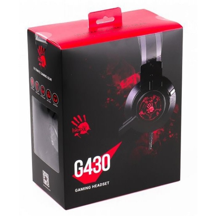 ყურსასმენი A4Tech-G430, BLOODY HEADSET BLACK