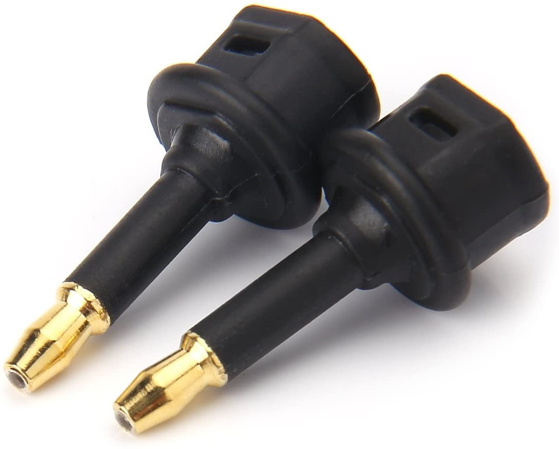 ადაპტერი Fiber Optic to 3.5mm Mini Connector Adapter