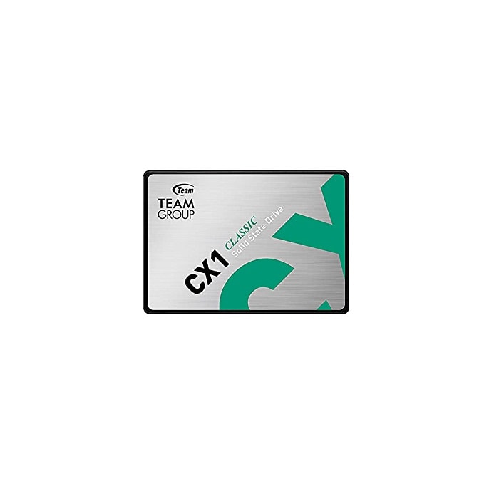 SSD დისკი TEAM 2.5 SATA3 CX1 480GB, T253X5480G0C101, R/W: up to 520/430 MB/s
