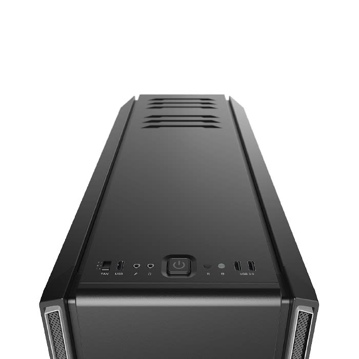 კომპიუტერის ქეისი be quiet! SILENT BASE 601 Window Silver, W/O PSU, E-ATX, Black (BGW27)