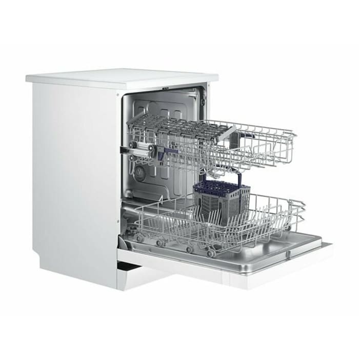 ჭურჭლის სარეცხი მანქანა  Samsung DW60M5052FW/TR 85/60/60, 13 P/S, White, Wash A, Dry A, Energy Class A+, DCB 48, Programs 5, Aqua stop Yes, Display Yes, Water Per Cycle 12 L