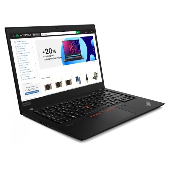 ნოუთბუქი Lenovo Thinkpad T14s Gen 1 14" Ryzen 5 Pro 4650U 16GB 256GB SSD Radeon Graphics Black (20UH0034RT)