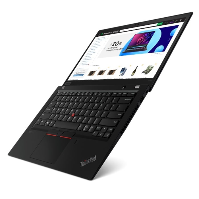 ნოუთბუქი Lenovo Thinkpad T14s Gen 1 14" Ryzen 5 Pro 4650U 16GB 256GB SSD Radeon Graphics Black (20UH0034RT)